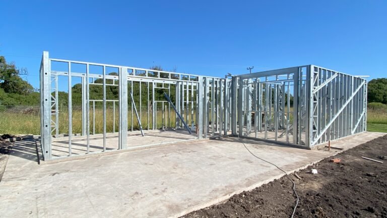 Obra en steel frame en Barrio Los Lobos, Mar del Plata — obra Lobos 2 de Kualdry (3)